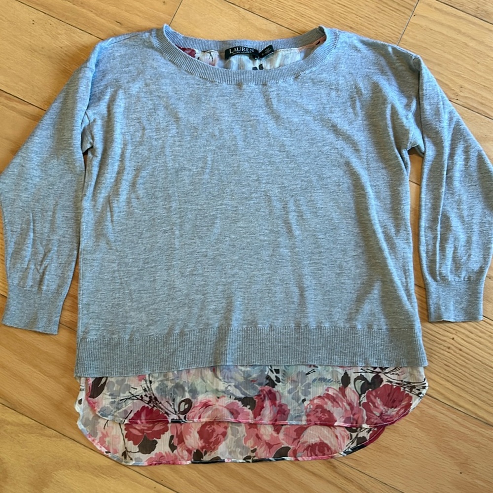 Ralph Lauren Lightweight 3 quarter sleeve sweater